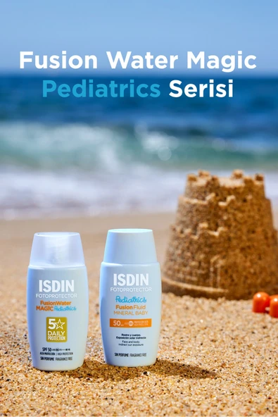 ISDIN Fotoprotector Pediatrics Fusion Fluid Mineral Baby Spf50 50 ml Çocuklar Için Günlük Güneş Kremi - Resim 4