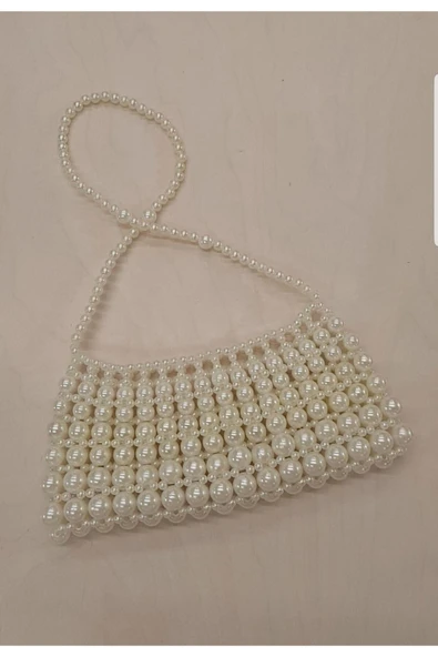 El Örmesi - İnci Şık Omuz Çantası- Günlük ,Özel Gün (Nikah,Düğün) - 3