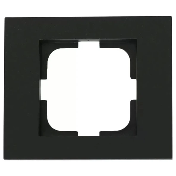 Ovivo Grano Tekli Elektrik Anahtarı - Dayanıklı Siyah Plastik Çerçeve ile Kolay Montaj - Resim 5