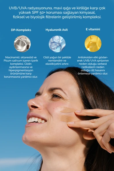 ISDIN Fotoultra 100 Active Unify Color Spf 50 50 ml Leke Karşıtı Su Bazlı Renkli Yüz Güneş Kremi - Resim 4