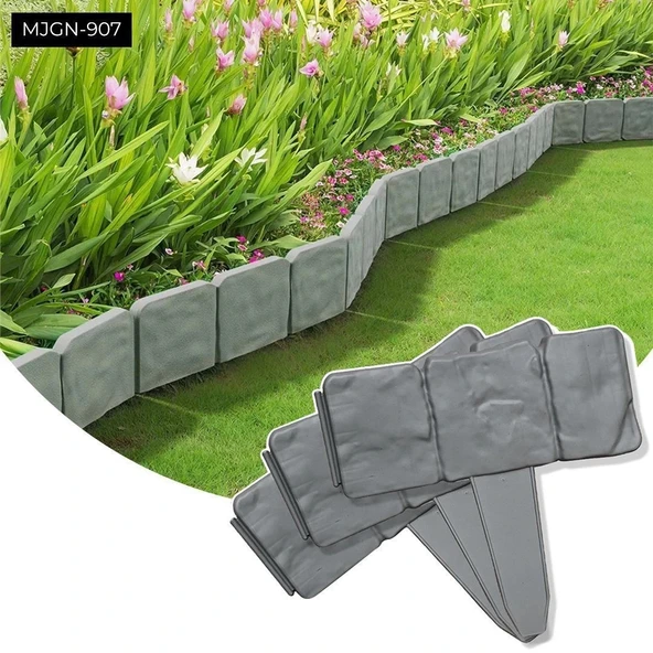 Taş Görünümlü Bahçe Çiti - 2