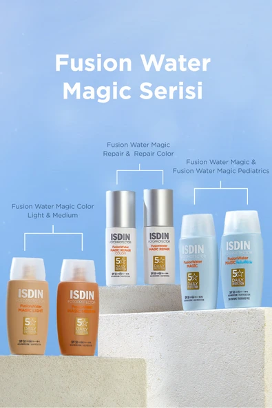 ISDIN Fotoprotector Fusion Water Color Magic Spf50 Medium 50 ml - Resim 5