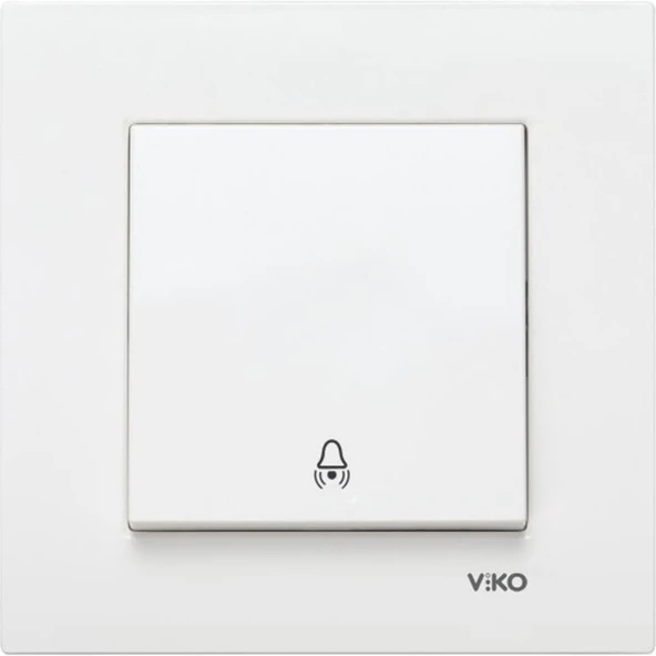 Viko Karre Zil Anahtarı - Beyaz ürün görseli 1