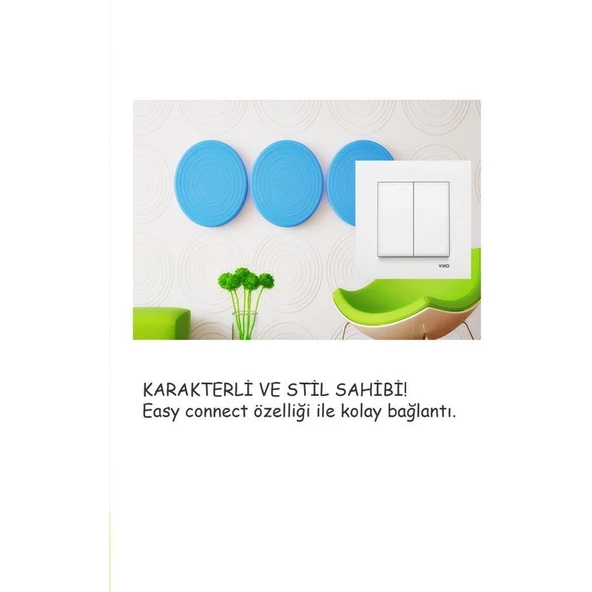 Viko Karre Komitatör (12 Adet) - Resim 2