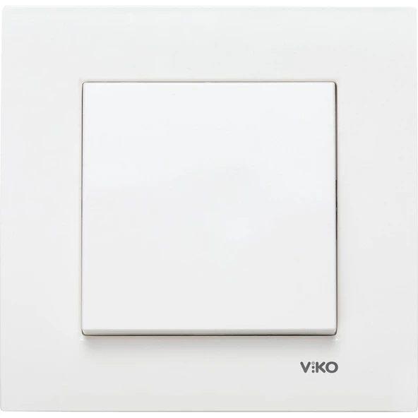 Viko Karre Anahtar - Beyaz 90960701 - 1
