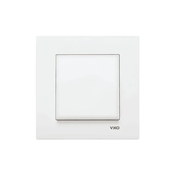 Viko Karre Anahtar Tekli Beyaz ürün görseli