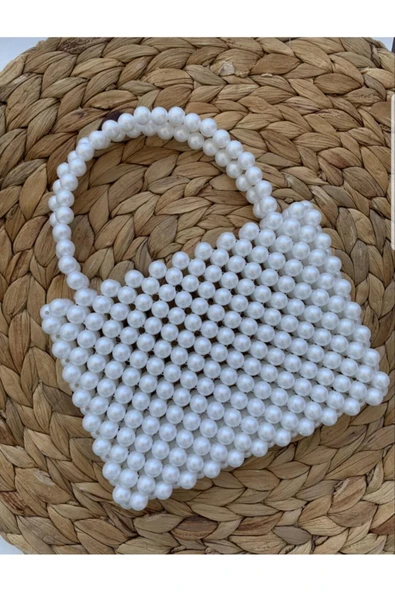 El Örmesi - İnci Şık El Çantası- Günlük ,Özel Gün (Nikah,Düğün) ürün görseli