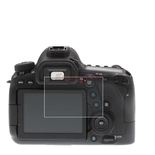 Canon EOS 6D MArk ii Dijital Fotoğraf Makinesi Ekran Koruyucu Uyumlu 9H Nano
