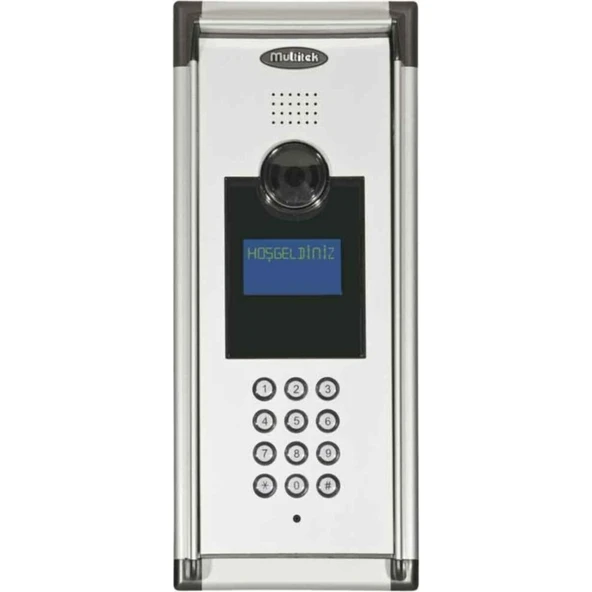 Multitek Mb-10 Multibus LCD Ekranlı Şifreli Kameralı Zil Paneli Multitek Mb-10 - 1