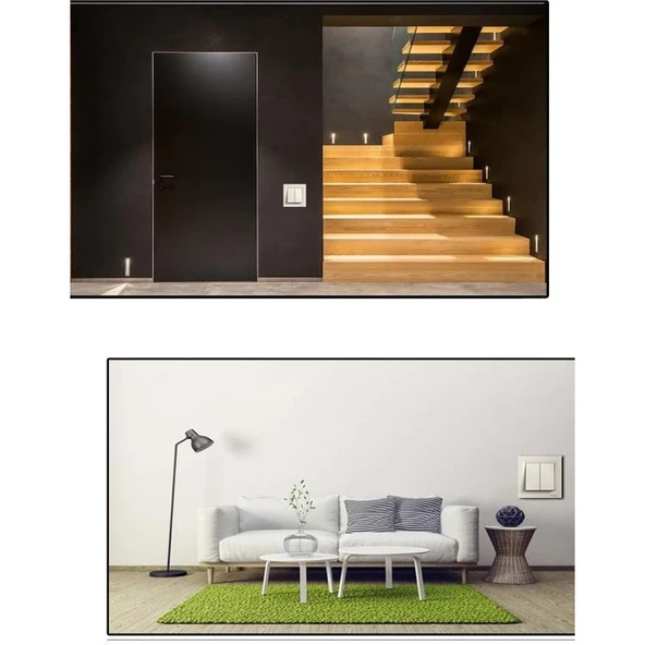 Schneider Electric Schneider Asfora Krem Vavien+ Vavien (Çerçeveli) - 5