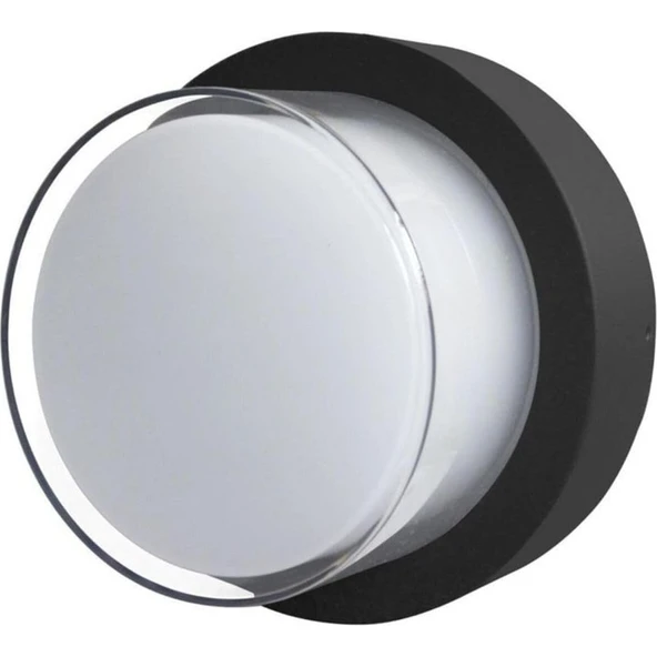 Uzm Light Ack Duvar Tavan Aplik LED 12 Watt, 3000 Kelvin LED Armatür, Iç ve Dış Mekan Modern Aplik, Bahçe Duvar Aplik Banyo, Teras Aplik - 2