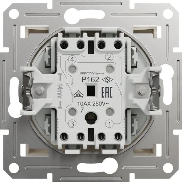 Schneider Asfora Krem Ara Vavien Modül+Kapak - Resim 4