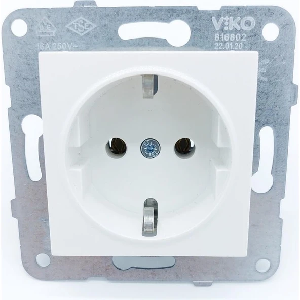 Viko Meridian Topraklı Priz Mekanizma ürün görseli 1