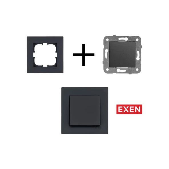 Exen Karell Füme Anahtar (5ADET) - Resim 3