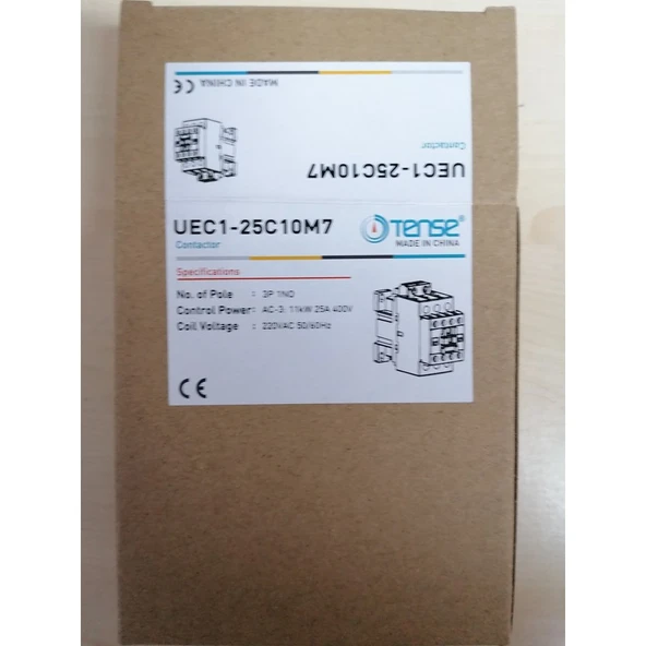 Tense 25 Amper Kontaktör - Resim 2
