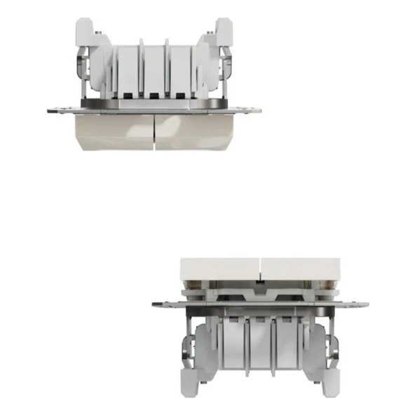 Schneider Electric Schneider Asfora Krem Vavien+ Vavien (Çerçeveli) - 3
