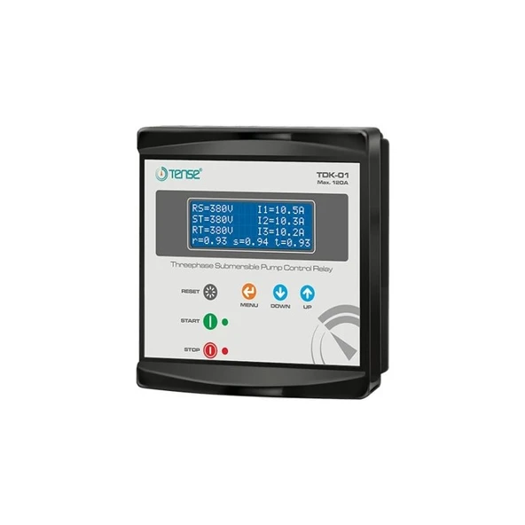 Tense Tdk-01 Trifaze Dalgıç Pompa Kontrol Rölesi ürün görseli 1