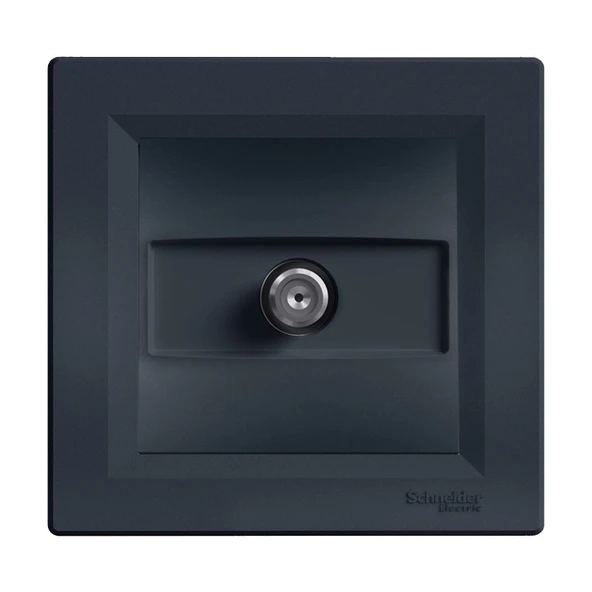 Schneider Electric Schneider Asfora Plus Antrasit Uydu F Kollektörlü Sat Prizi Sonlu Çerçeveli - EPH3700171 ürün görseli 1