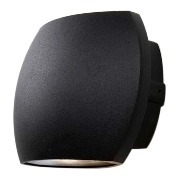 Ack Uzmlight Ack AH07-07901 2X3W 3000K Günışığı Çift Taraflı Dekoratif LED Duvar Apliği Siyah Alimunyum Gövde Armatür 2120000141898 - 3