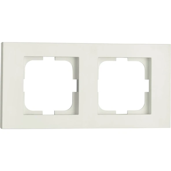 Ovivo Grano Beyaz İkili Çerçeve ürün görseli