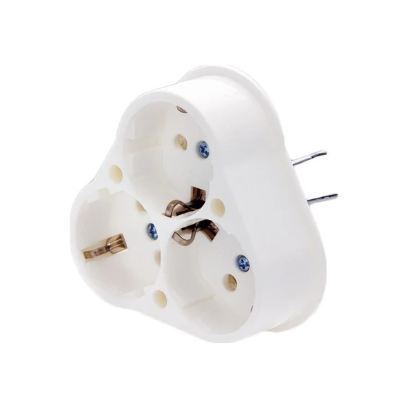 NE-AD Sıva Altı Topraklı Priz 3'lü ürün görseli 1