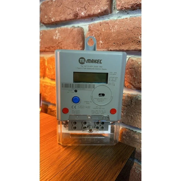 Makel Monofaze Elektronik Sayaç Makel - 1