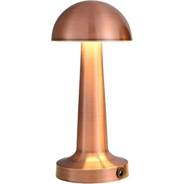 Cata CT-8430 Lizbon Sarjli Masa Lambası 3 Farklı Renk Moduna Dokunmatik Geçiş Cata Dimmerli Rose Gold - Resim 2