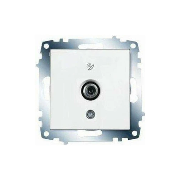 Viko Karre/meridian Beyaz Uydu Prizi F Konnektörlü Sonlu VİKO-9096 7009 ürün görseli