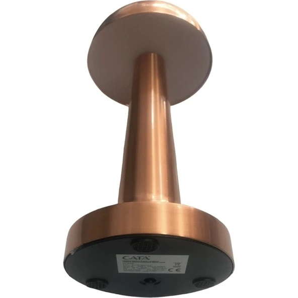 Cata Ct-8430 Retro Bakır Dokunmatik Şarjlı Led Masa Lambası - Resim 2