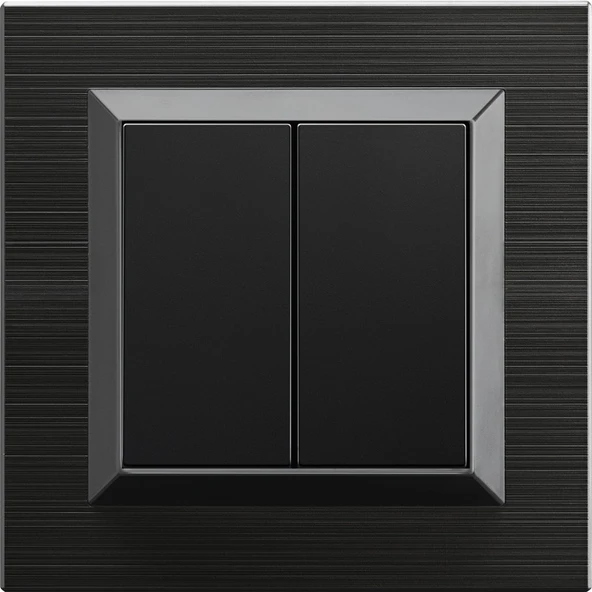 Ovivo Quantum Siyah Komütatör Çerçeveli ürün görseli 1