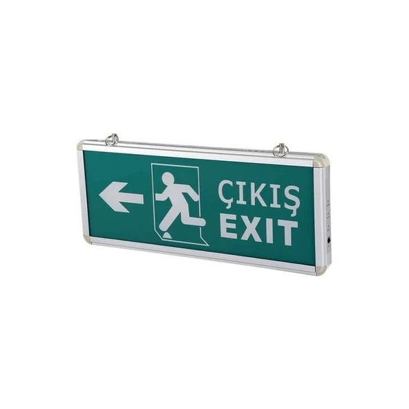 Cata CT-9170 Sağ+Sol Çıkış Exit Levhası Şarjlı Ledli ürün görseli 1