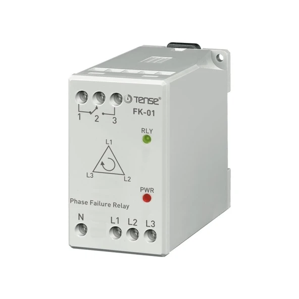 Tense Fk-01 Faz Koruma Rölesi ürün görseli