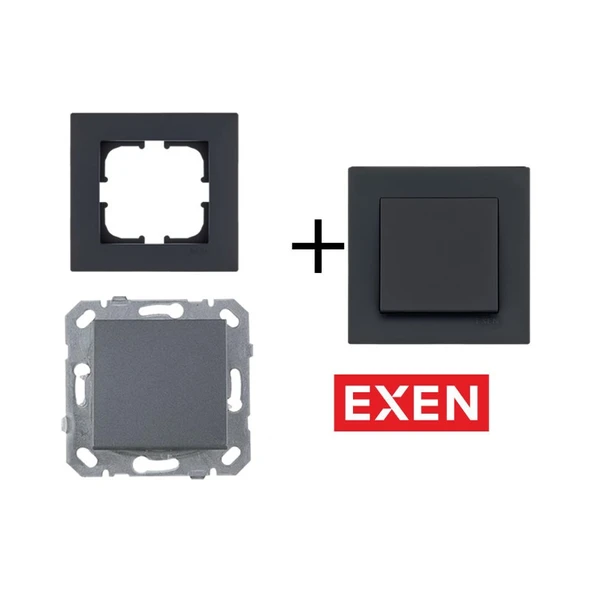 Exen Karell Füme Anahtar - Resim 2