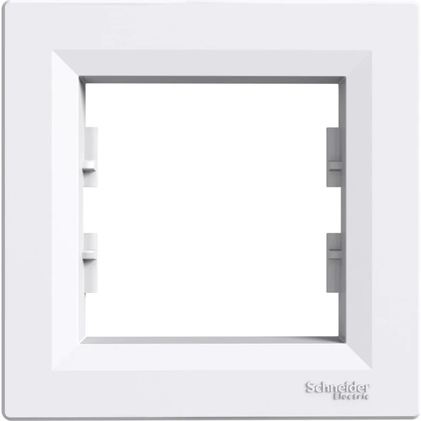 Schneider Asfora -Tekli Çerçeve, Beyaz EPH5800121 ürün görseli 1