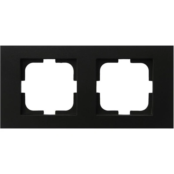 Ovivo Grano Siyah Topraklı Priz + Komütatör (Ikili) Anahtar Set - Resim 4