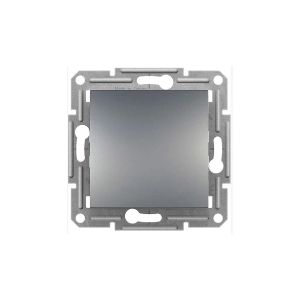 Schneider Electric Schneider Asfora Çelik Anahtar, Çerçevesiz, EPH0100162 ürün görseli