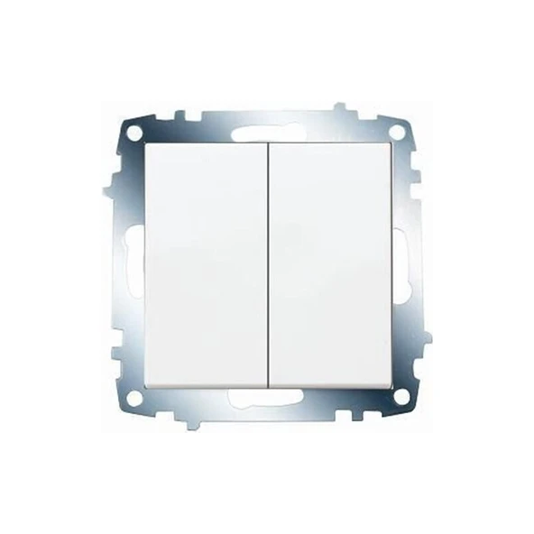 Viko Karre/meridian Beyaz Komütatör Anahtar VİKO-9096 7002 ürün görseli