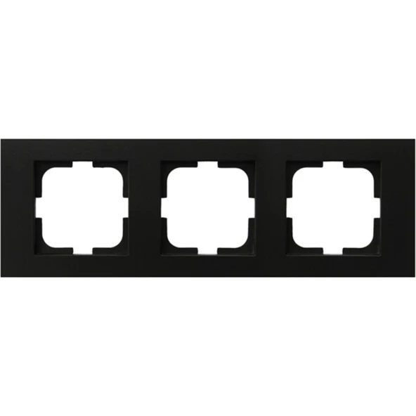 Ovivo Zent Ovivo Grano Siyah Üçlü Çerçeve Ogsüç ürün görseli 1