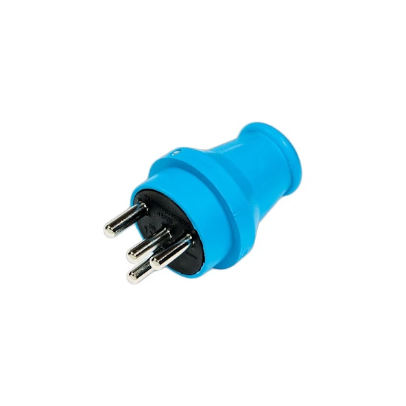 NE-AD 3X25 A Trifaze Erkek Fiş Mavi - 1
