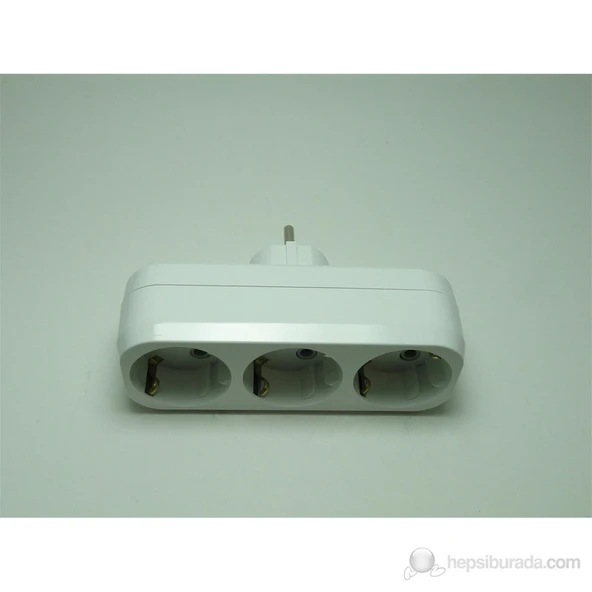 Makel Fiş 3'lü Makel Topraklı (Uzun Tip) - Resim 2