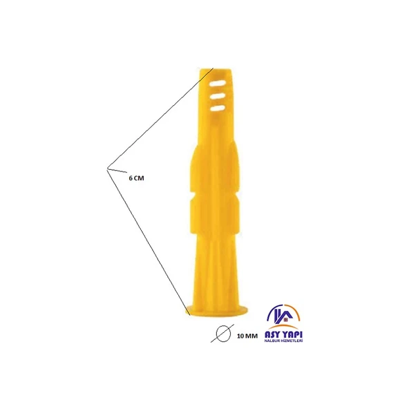 Made Asy Yapı 10 mm Roket Dübel 50 Adet ürün görseli