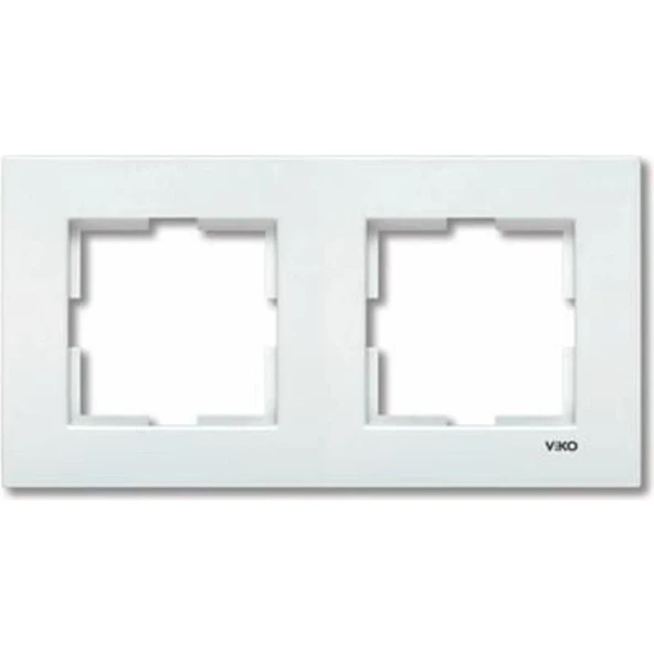 Viko Karre Beyaz 2li Çerçeve Viko ürün görseli