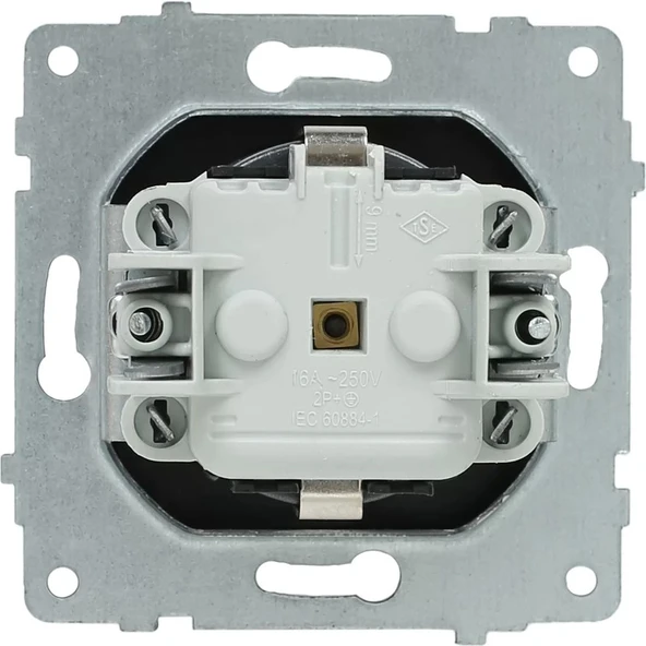 Viralighting Ovivo Grano Füme Kapaklı Priz - Resim 4