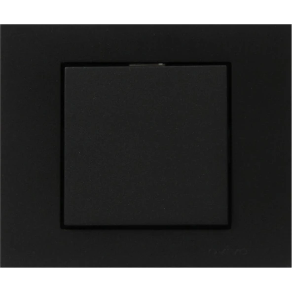 Ovivo Grano Metalik Siyah Anahtar Çerçeveli ürün görseli 1