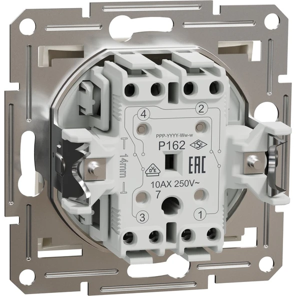 Schneider Asfora Krem Ara Vavien Modül+Kapak - Resim 3