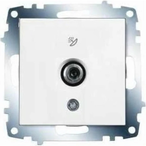 Viko Karre Beyaz F Kon. Sonlu Uydu Prizi Viko ürün görseli 1