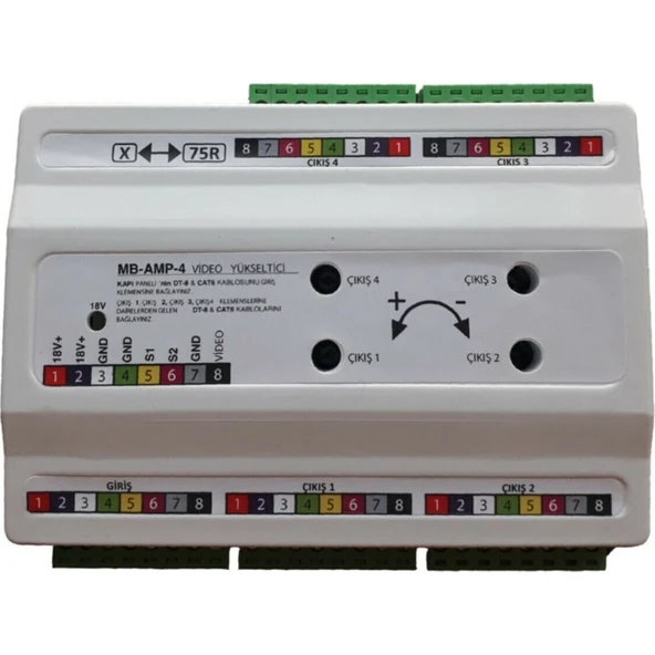 Multitek Mb--4 Video Yükseltici(1 Giriş 4 Çıkış) ürün görseli