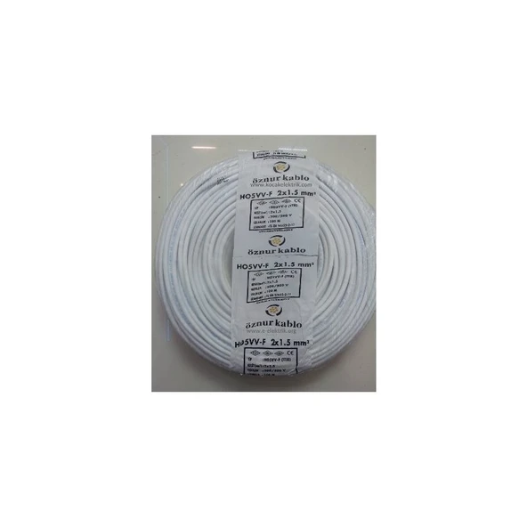 Öznur 2X1,5 Ttr Kablo 100Mt ürün görseli 1