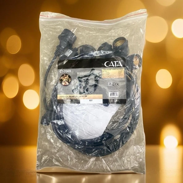 Cata 5 mt Kablolu Eklenebilir Dış Mekan Armatürü CT-7069 - Resim 2