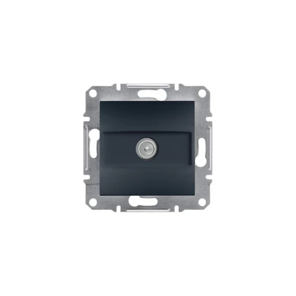 Schneider Electric Asfora Antrasıt Teklı Çerçevesiz Tv Prizi 1 Db ürün görseli